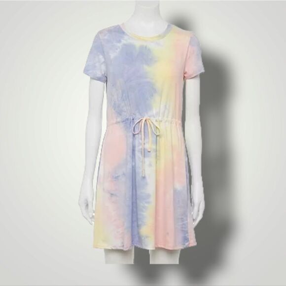 Juniors' WallFlower Knit Tie Dye Dress NWT M - Picture 1 of 9